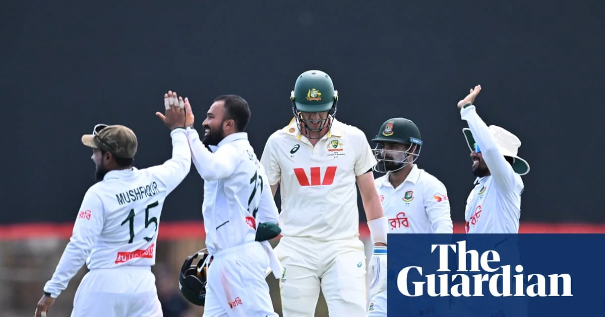 Bangladesh secures historic Test victory over Australia in Darwin