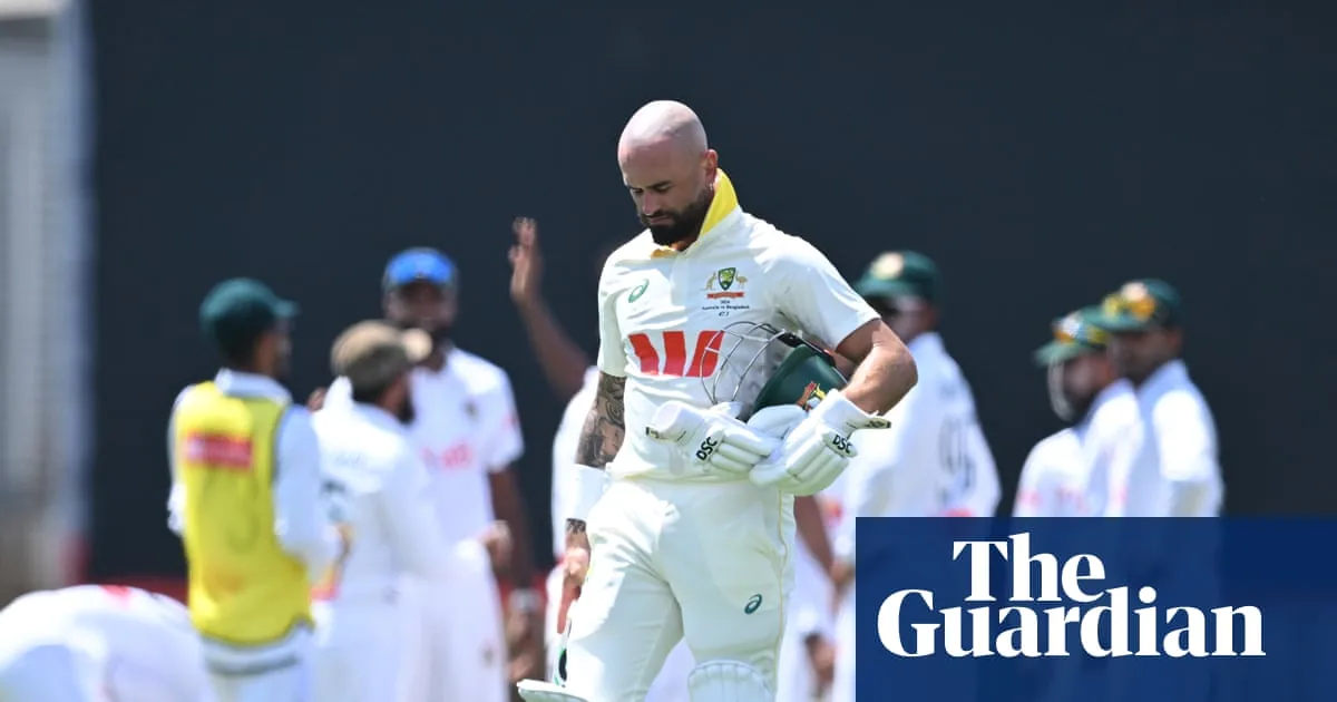 Darwin: Bangladesh near historic Test win after Steve Smith wicket