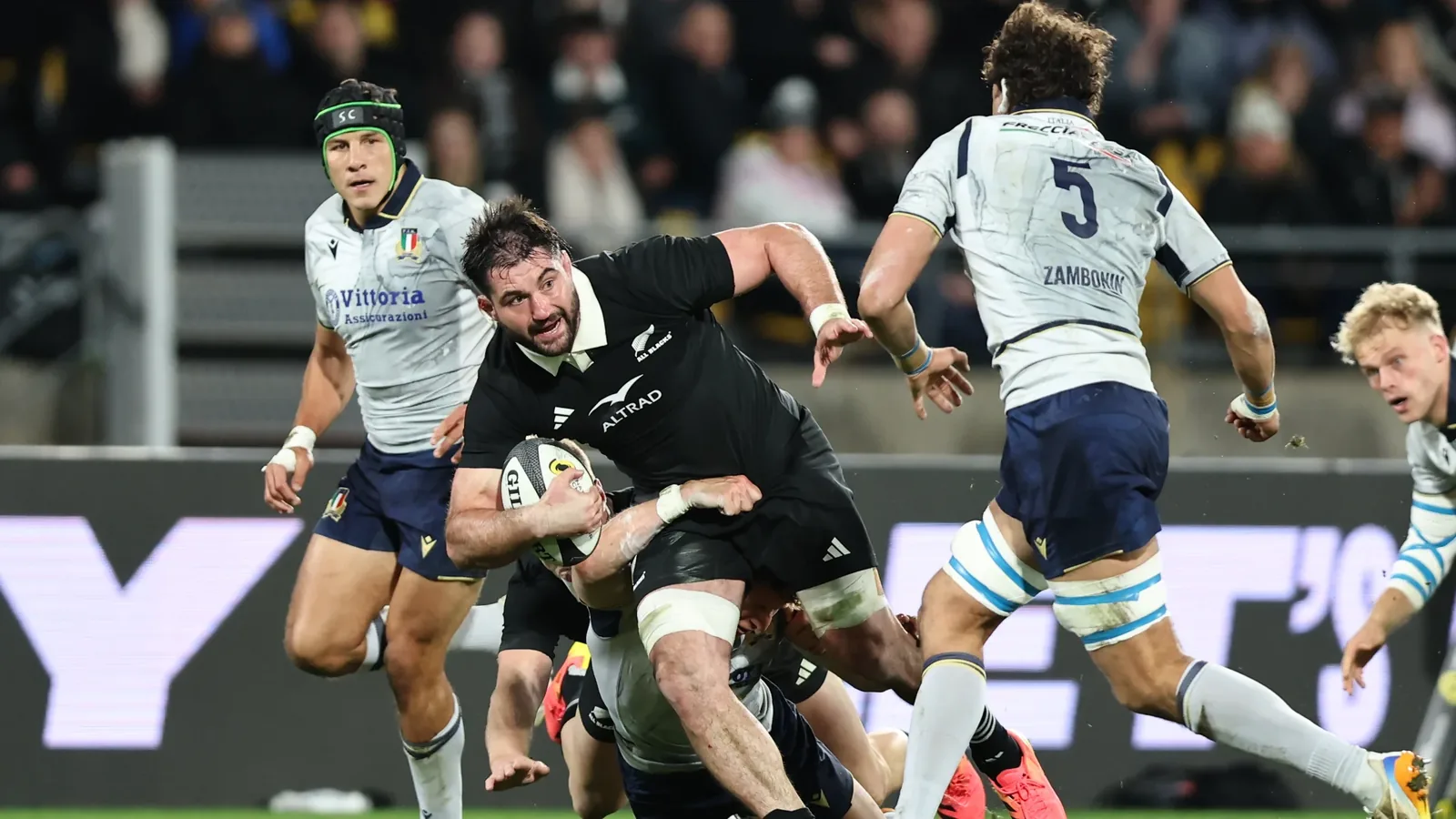 Two debutants named for All Blacks against Sharks, Luke Jacobson to captain